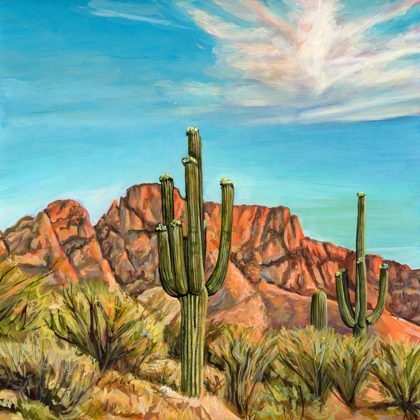 Catalina Peak Show - Print