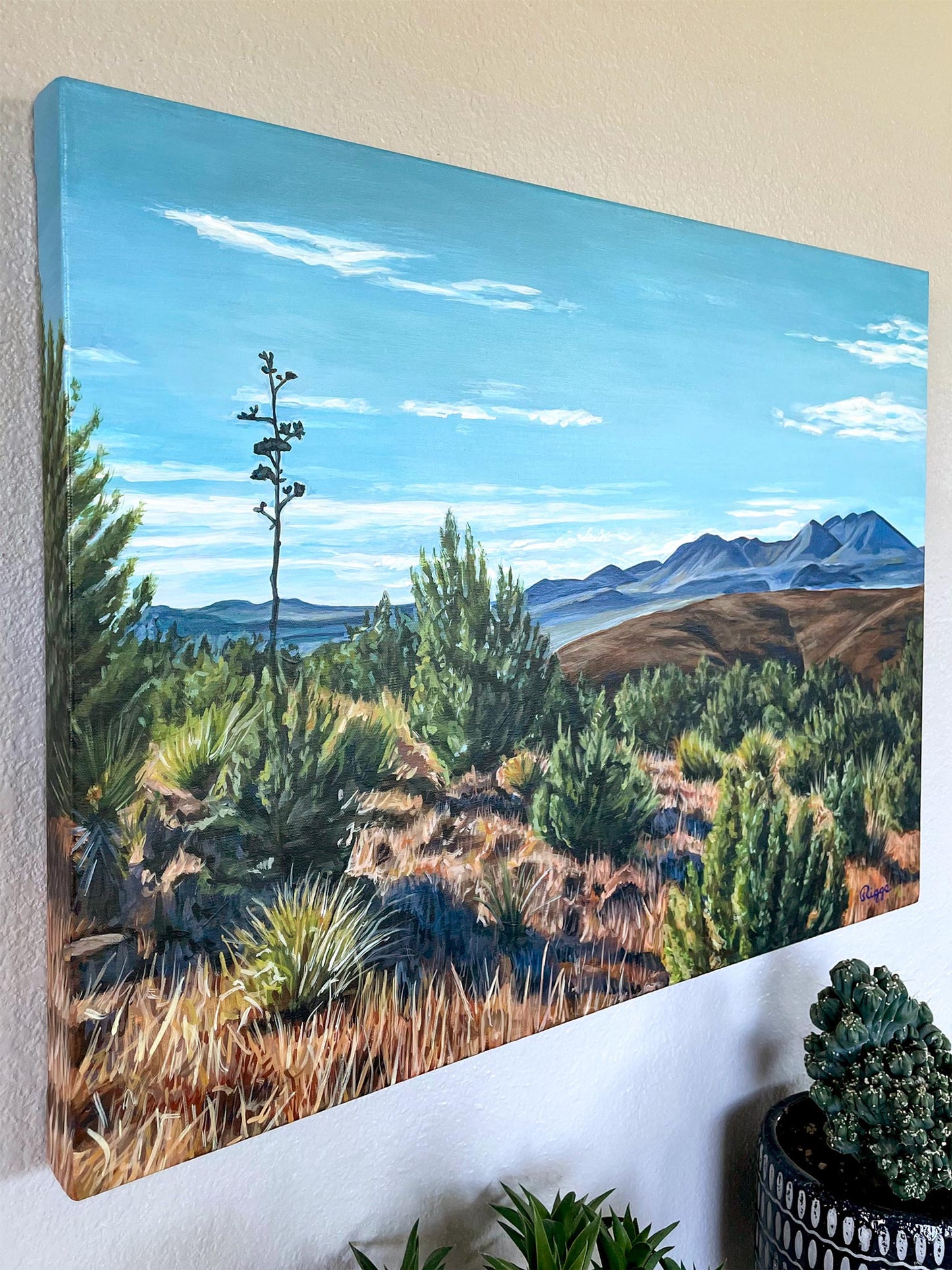 Davis Mountains - 24"x18"