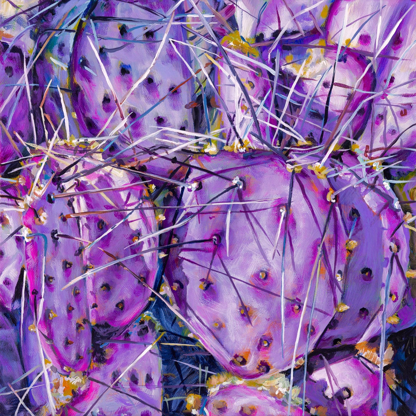 Purple Prickly Pear - Print